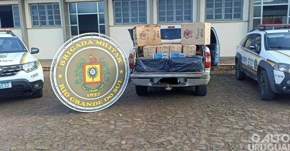 BM realiza prisões em Palmitinho