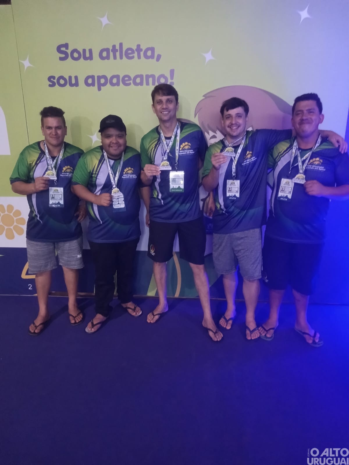 APAEs da 2ª Região conquistam treze medalhas na Olimpíada Nacional