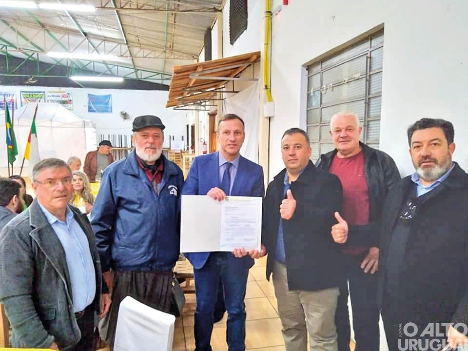 Executivo de Boa Vista das Missões realiza pedido de rolo compactador
