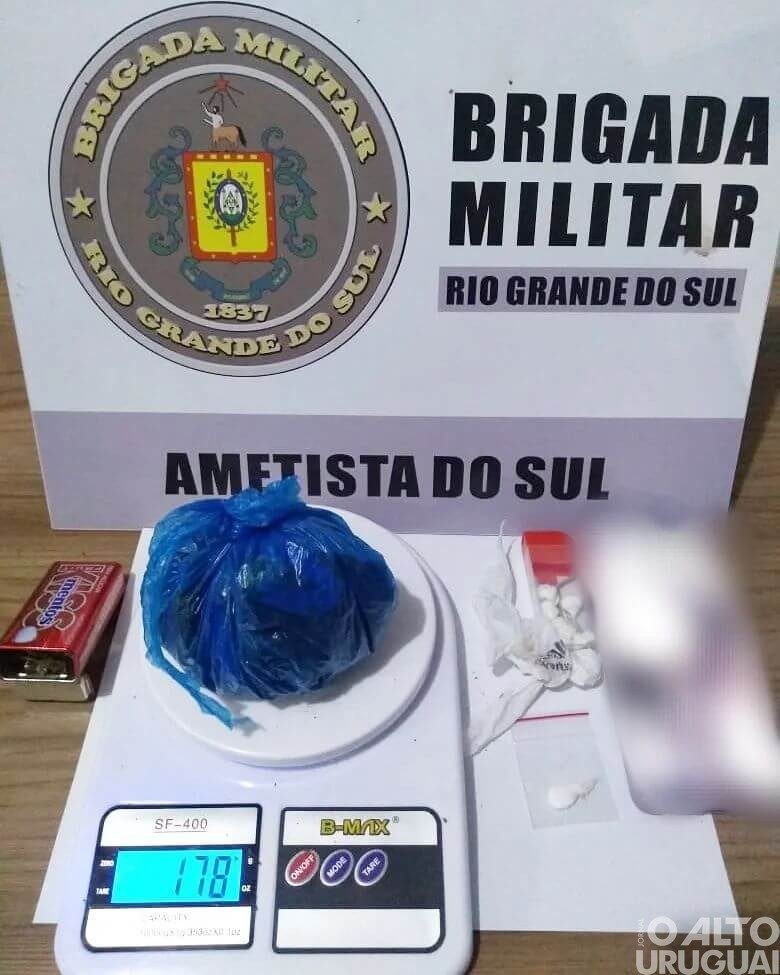 Mulheres são presas por tráfico de drogas em Ametista do Sul