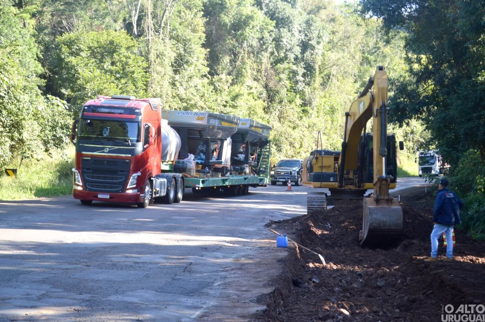 Iniciam obras de duplicações da BR-386/158 