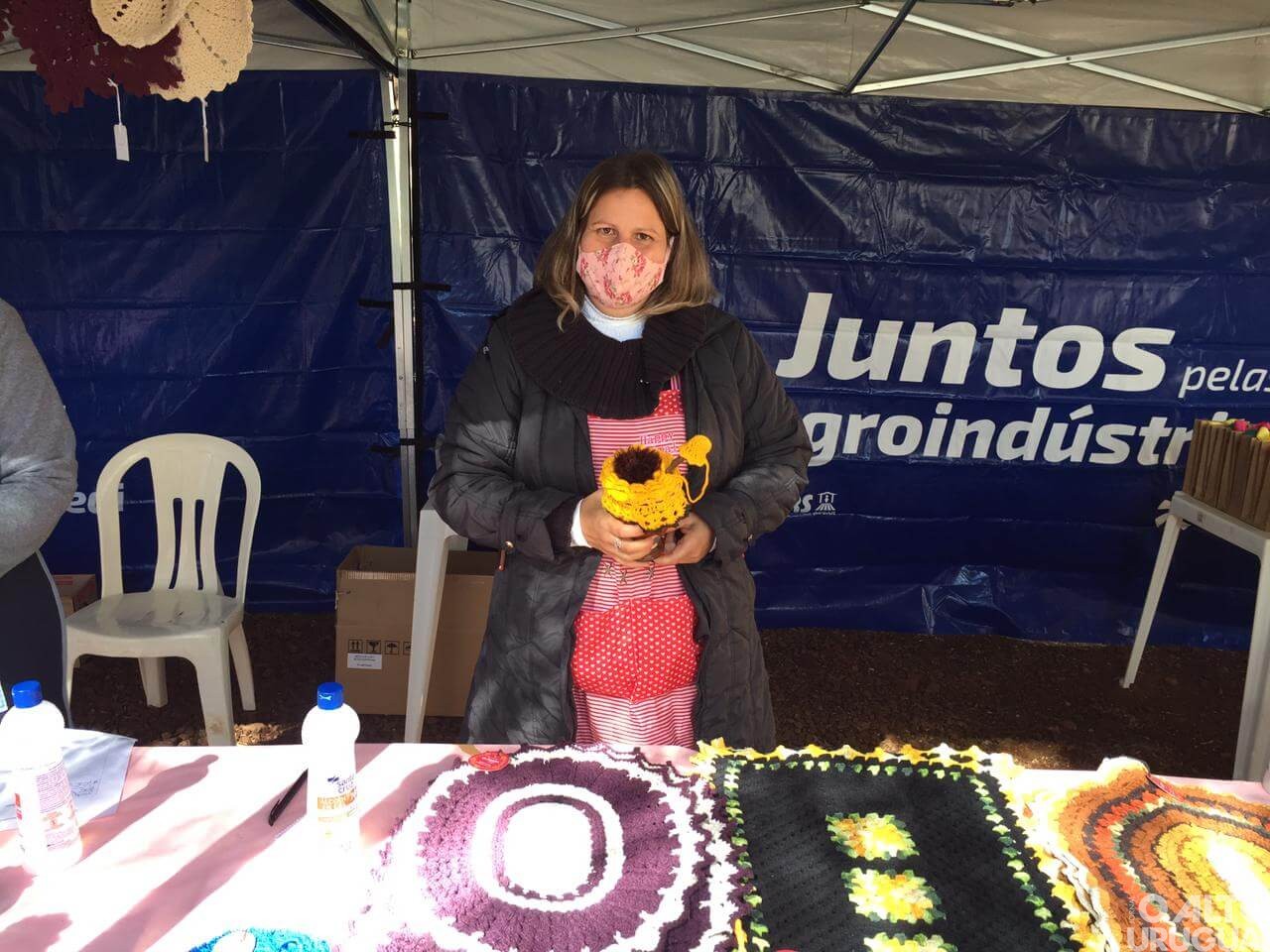 Cristal do Sul: feira movimenta comércio de produtos da agricultura familiar