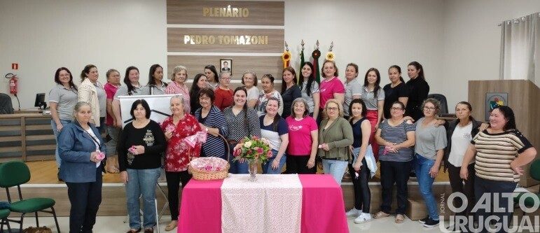 Roda de conversa em Rodeio Bonito aborda o “Outubro Rosa”