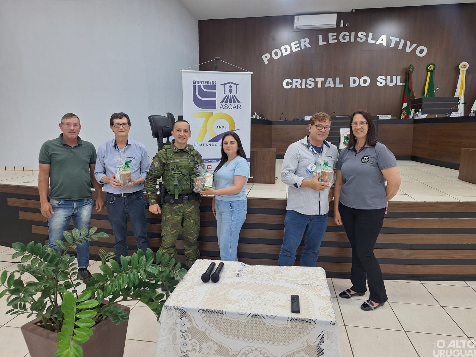 Seminário em Cristal do Sul debate manejo e uso de dejetos suínos
