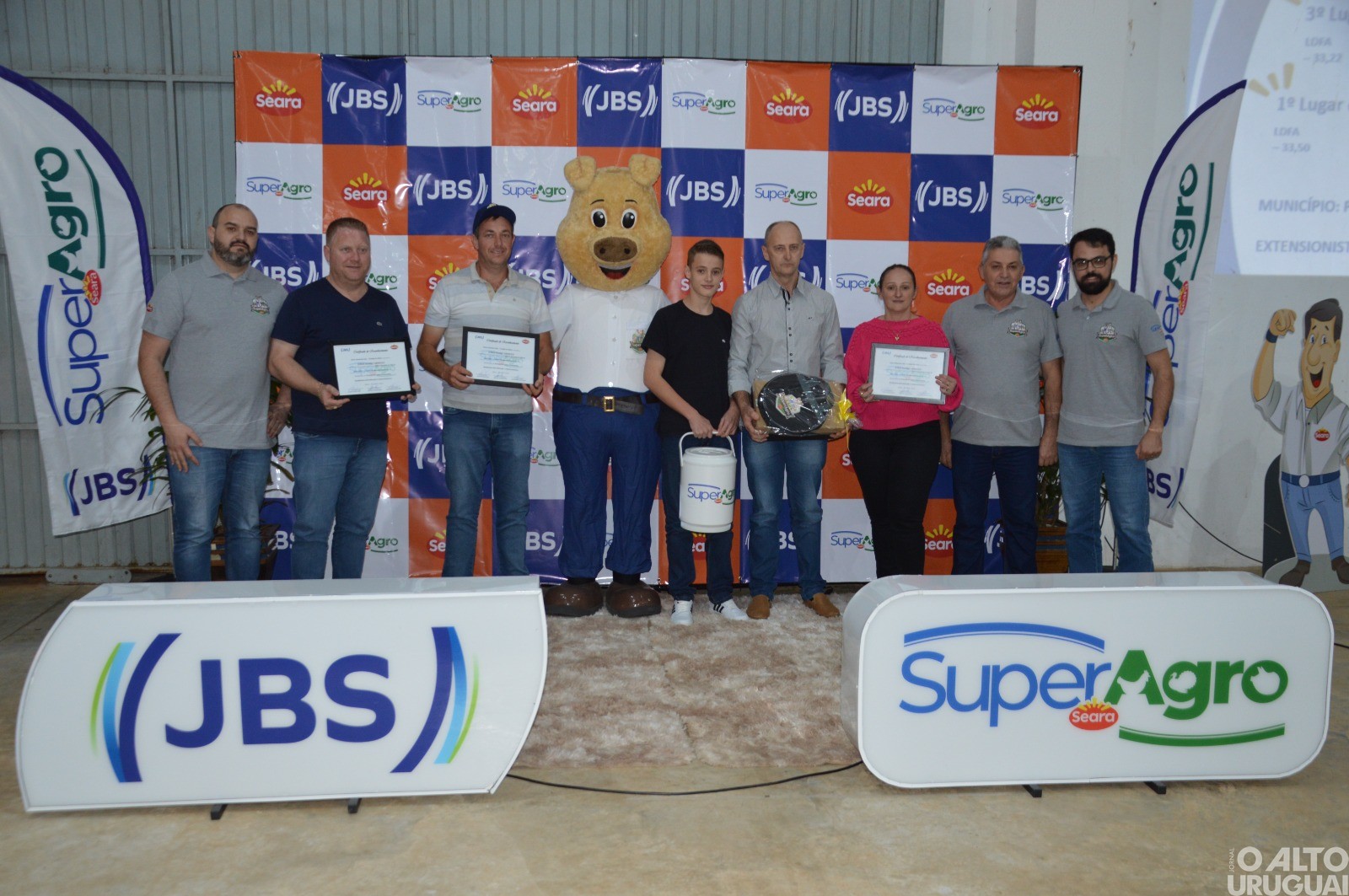 Melhores produtores integrados são premiados no SuperAgro