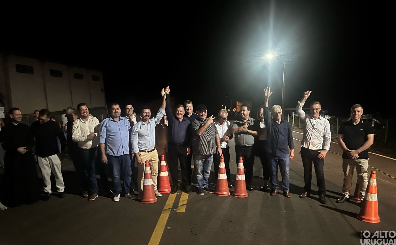 Inaugurada obra de asfaltamento em alpestre