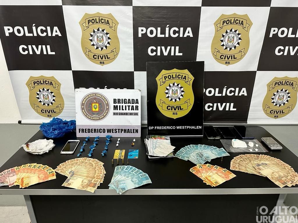 Ação integrada resulta na prisão de três pessoas em FW