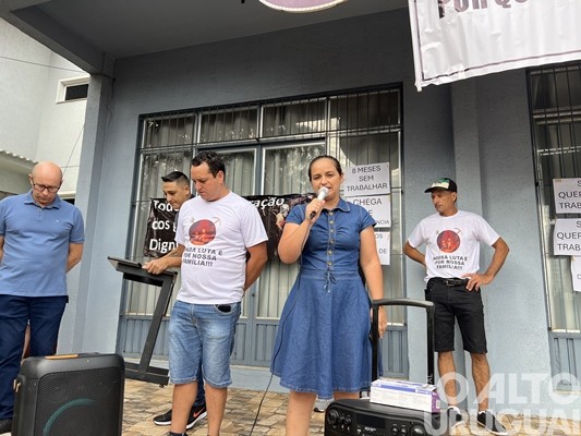 Protesto de garimpeiros mobiliza comunidade em Ametista do Sul