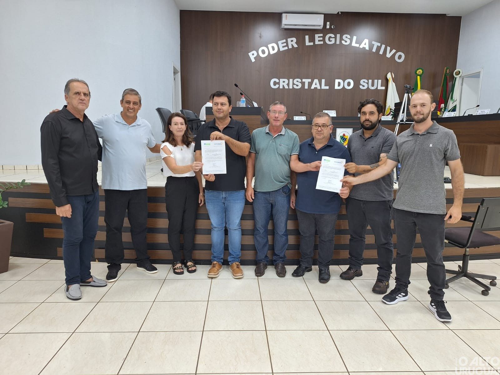 Cristal do Sul garante emenda de R$ 420 mil