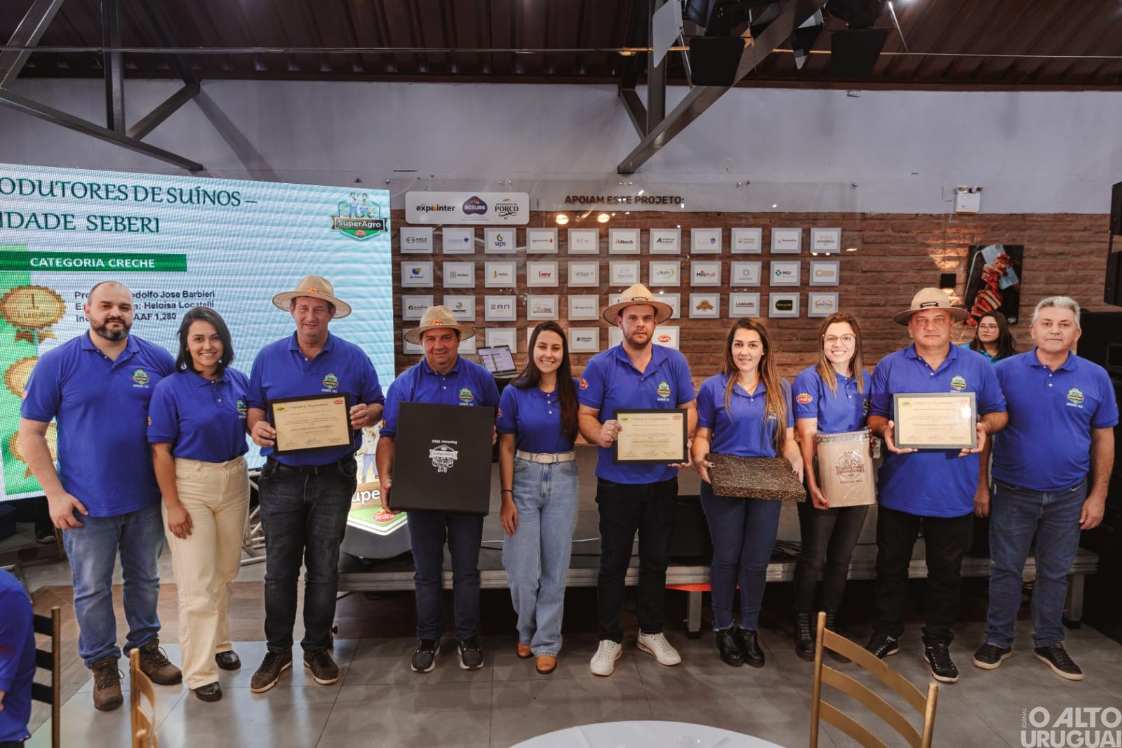 SuperAgro: melhores produtores de suínos são premiados durante a Expointer