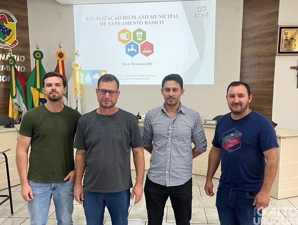Plano Municipal de Saneamento é aprovado em audiência pública em Novo Tiradentes