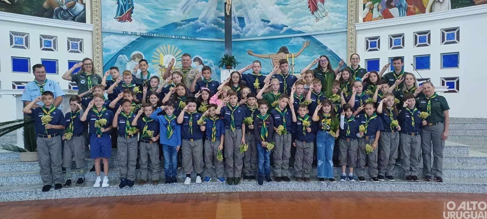 Jantar comemorativo marca os 40 anos do Grupo de Escoteiros Jandaia