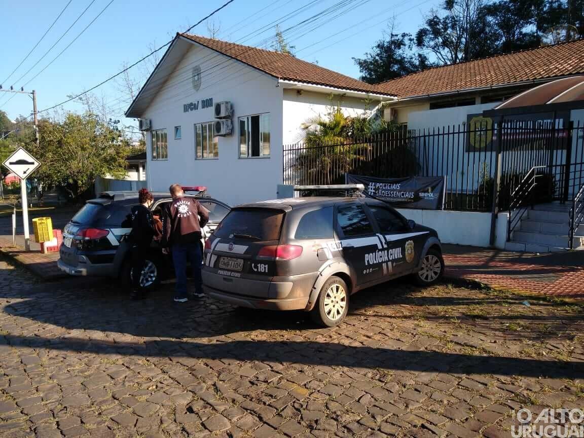 Acusado de estuprar vulnerável em Pinheirinho do Vale é preso em Santa Catarina
