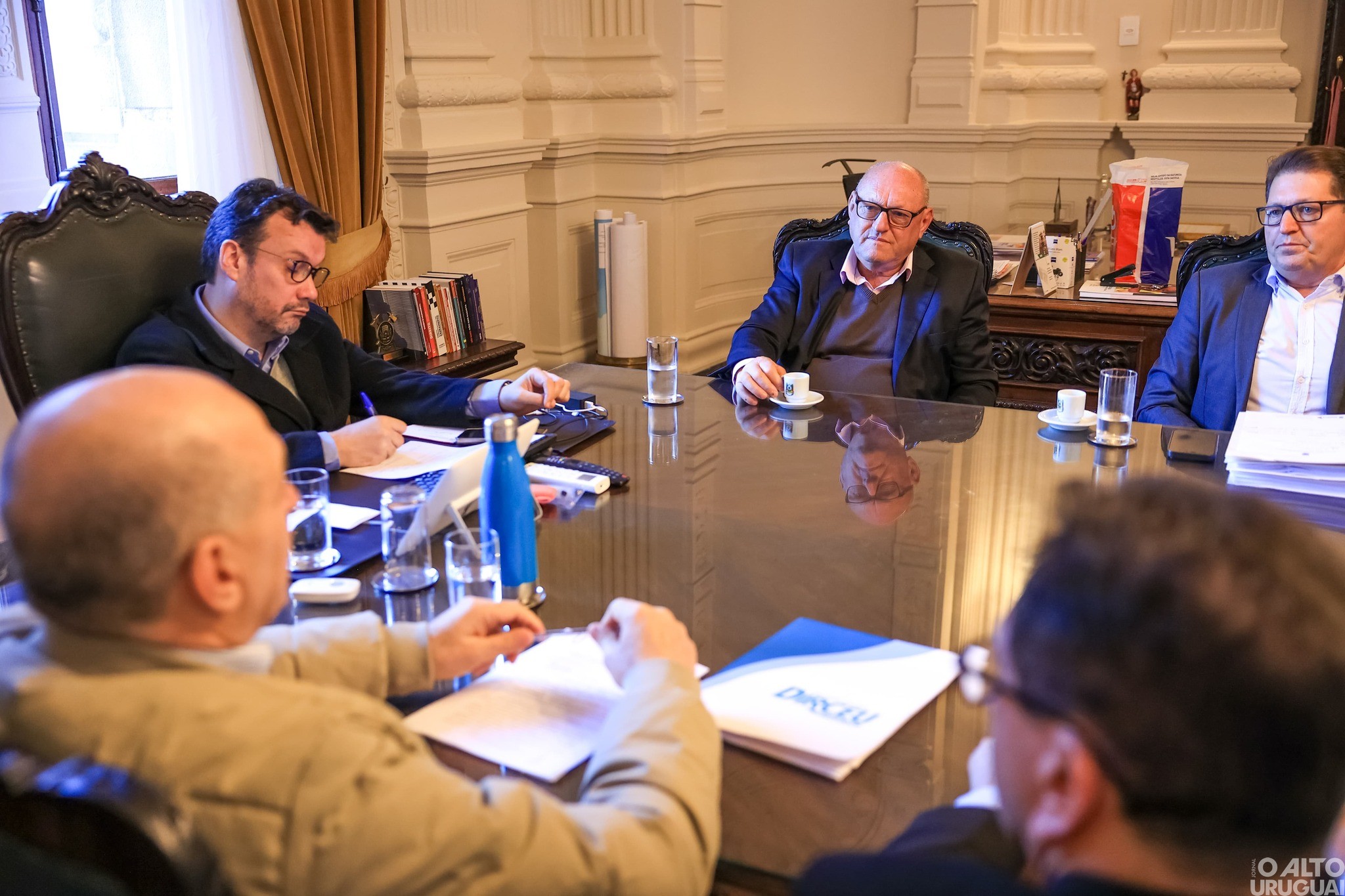Prefeito e vice-prefeita de Rodeio Bonito mantêm audiências em Porto Alegre