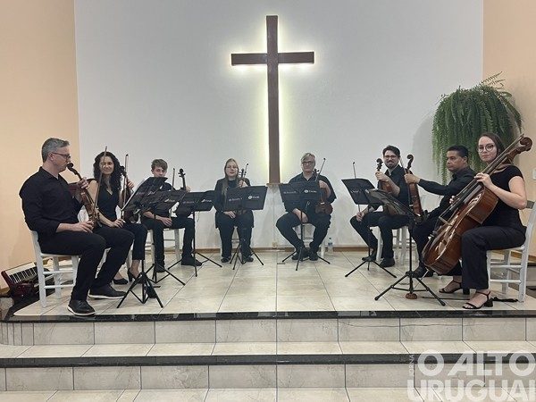 Camerata Cordis encerra turnê 2025 em Frederico Westphalen