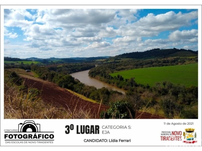 Estudantes de Novo Tiradentes captam belezas do município em concurso fotográfico