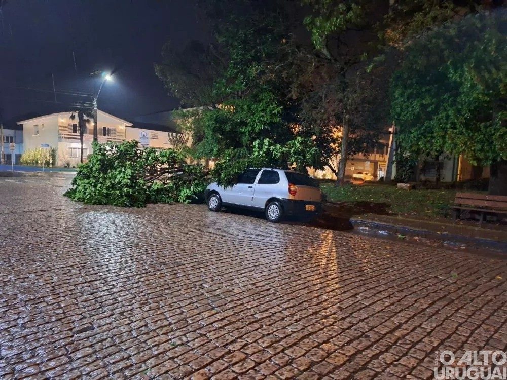 Temporal atinge o município de Palmeira das Missões