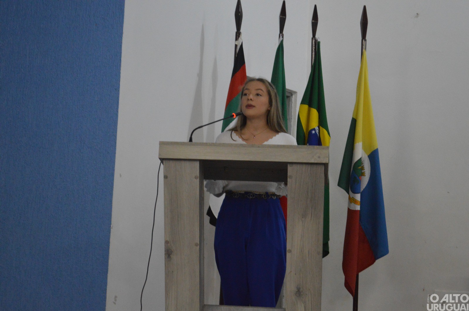 Estudantes de Rodeio Bonito participam da final do Concurso de Oratória nas Escolas
