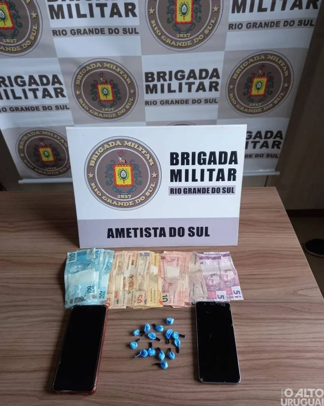Homem é preso por tráfico de drogas em Ametista do Sul