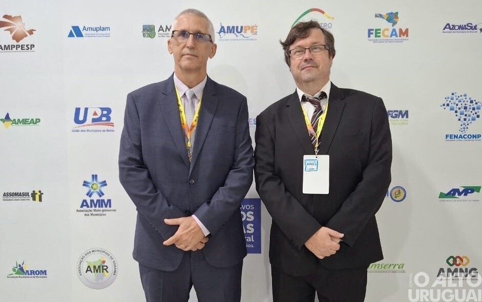 Vice-prefeito e secretário de FW participam do “Encontro de novos Prefeitos” em Brasília