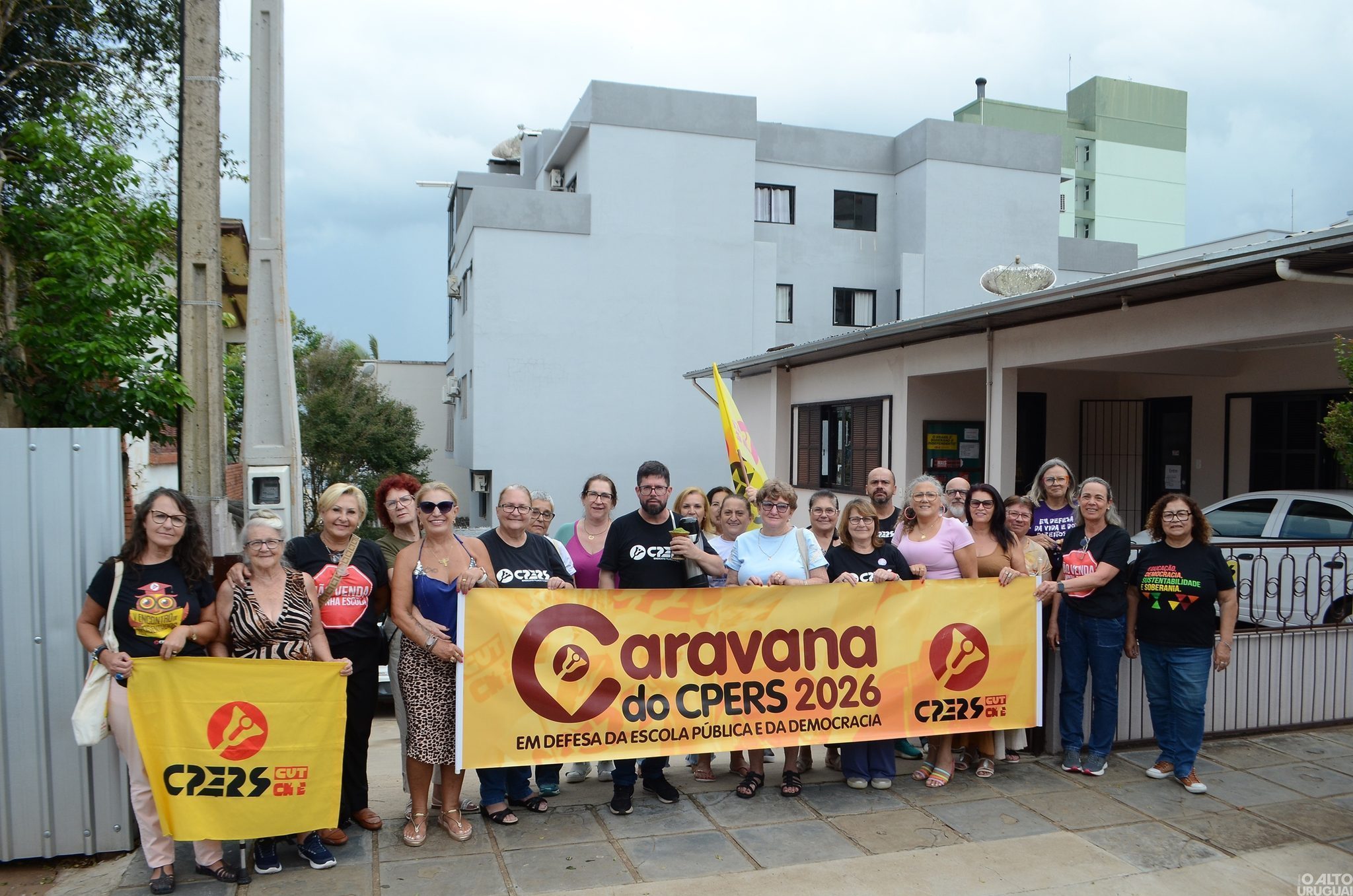 Caravana do Cpers passa por escolas da região