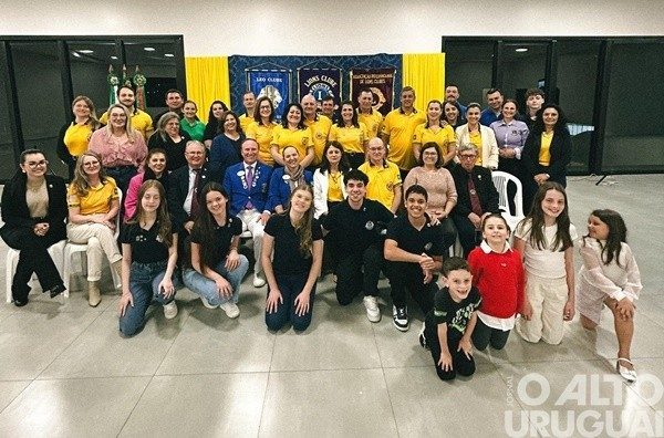 Casal Governador do Distrito LD-4 visita Lions Centenário de Seberi