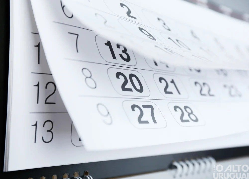 Próximo ano terá nove feriados prolongados