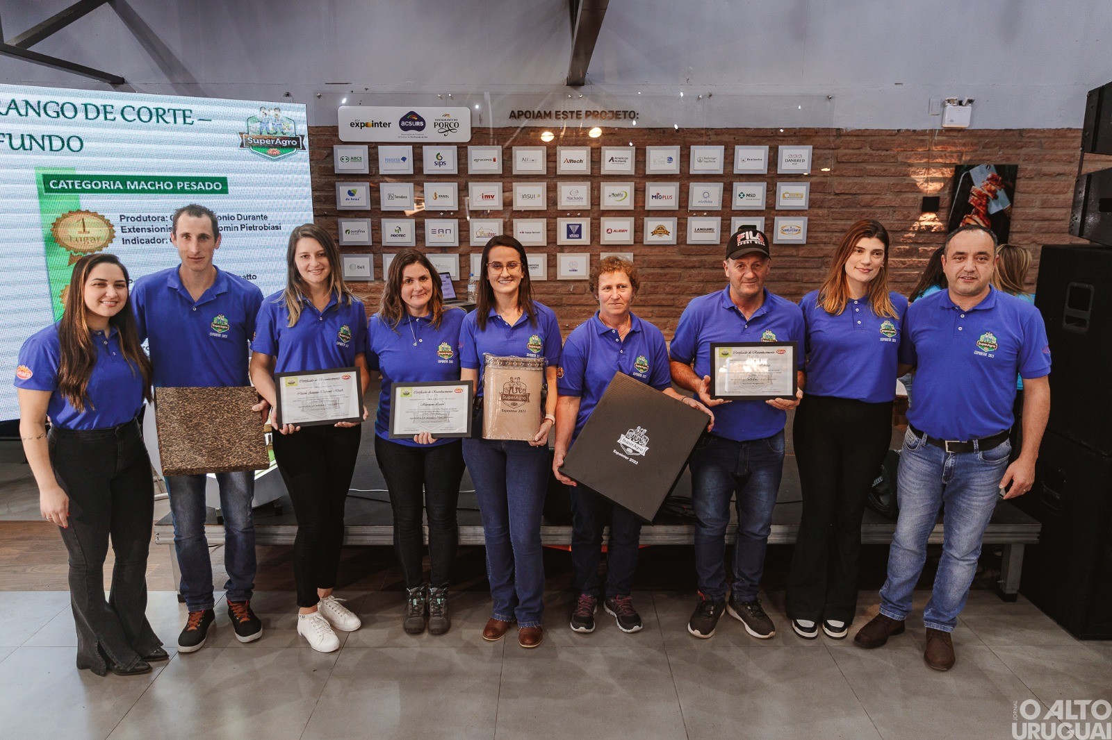 SuperAgro: melhores produtores de suínos são premiados durante a Expointer