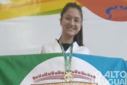 Carateca de Vista Alegre vence seletiva para seleção gaúcha