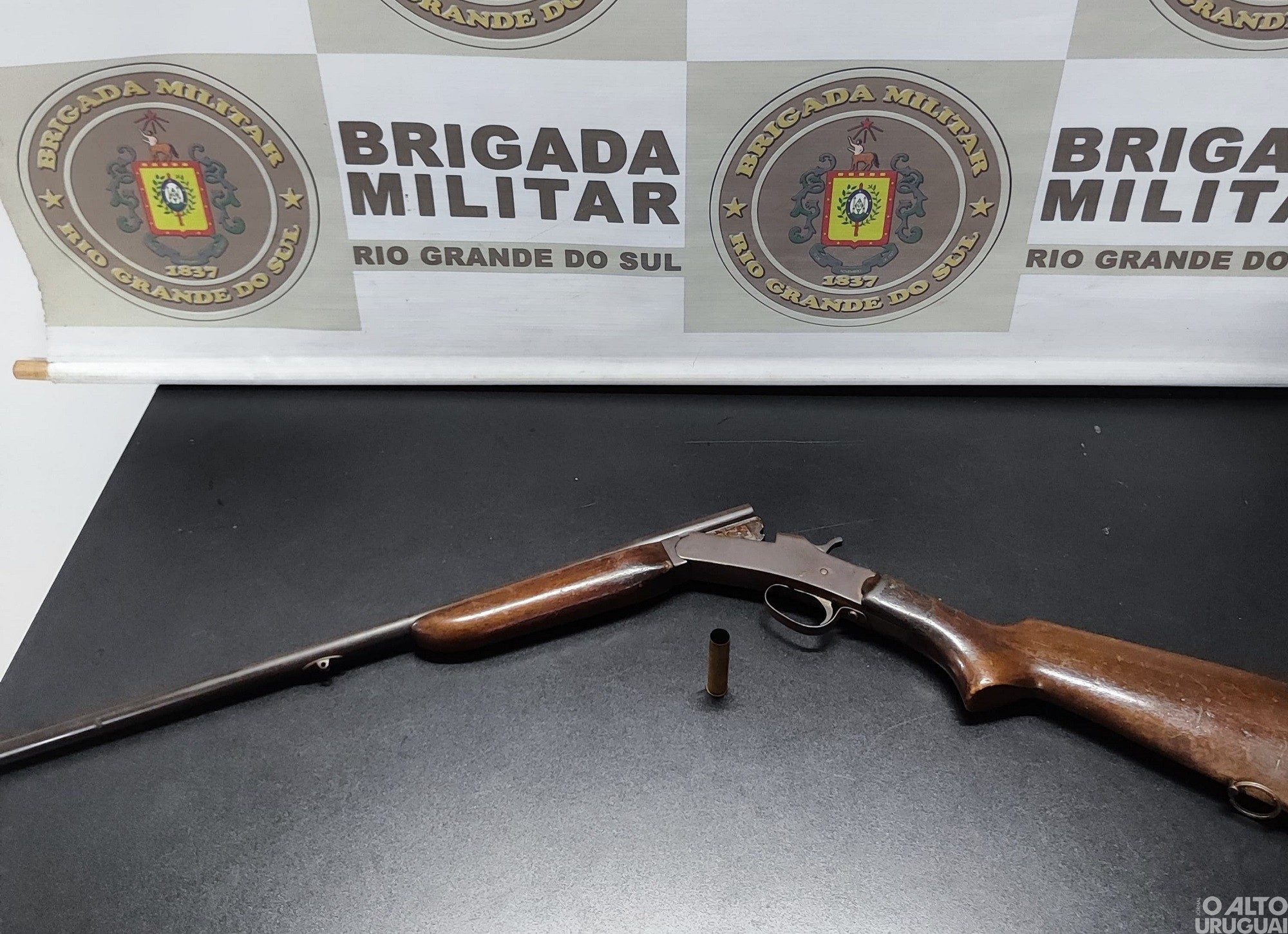 Brigada Militar prende suspeito de homicídio em Ametista do Sul