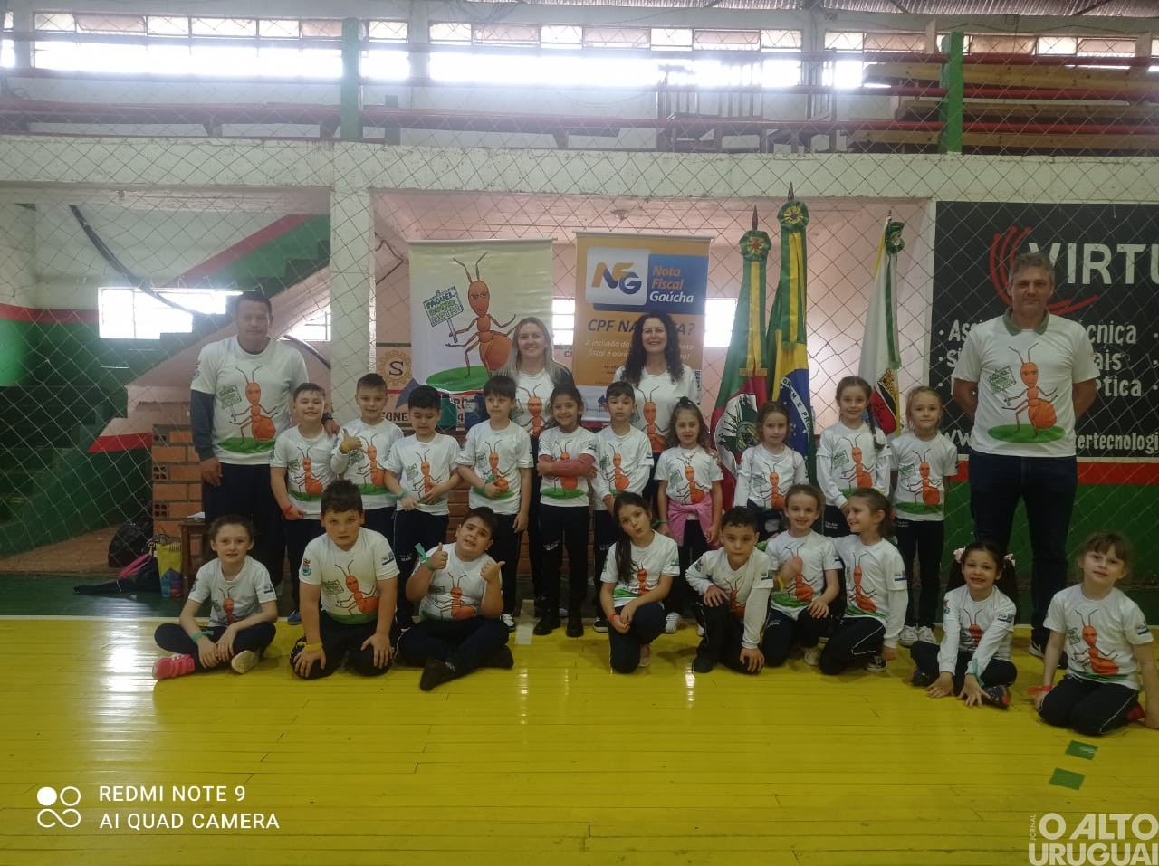 Alunos de Planalto participam da Gincana Cidadão do Amanhã