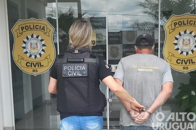 Homem é preso pela Polícia Civil de Rodeio Bonito