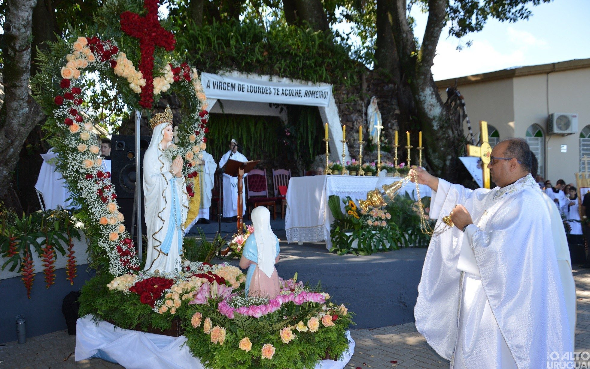 Romarias de Nossa Senhora de Lourdes e do Enfermo ocorrem neste domingo em Osvaldo Cruz