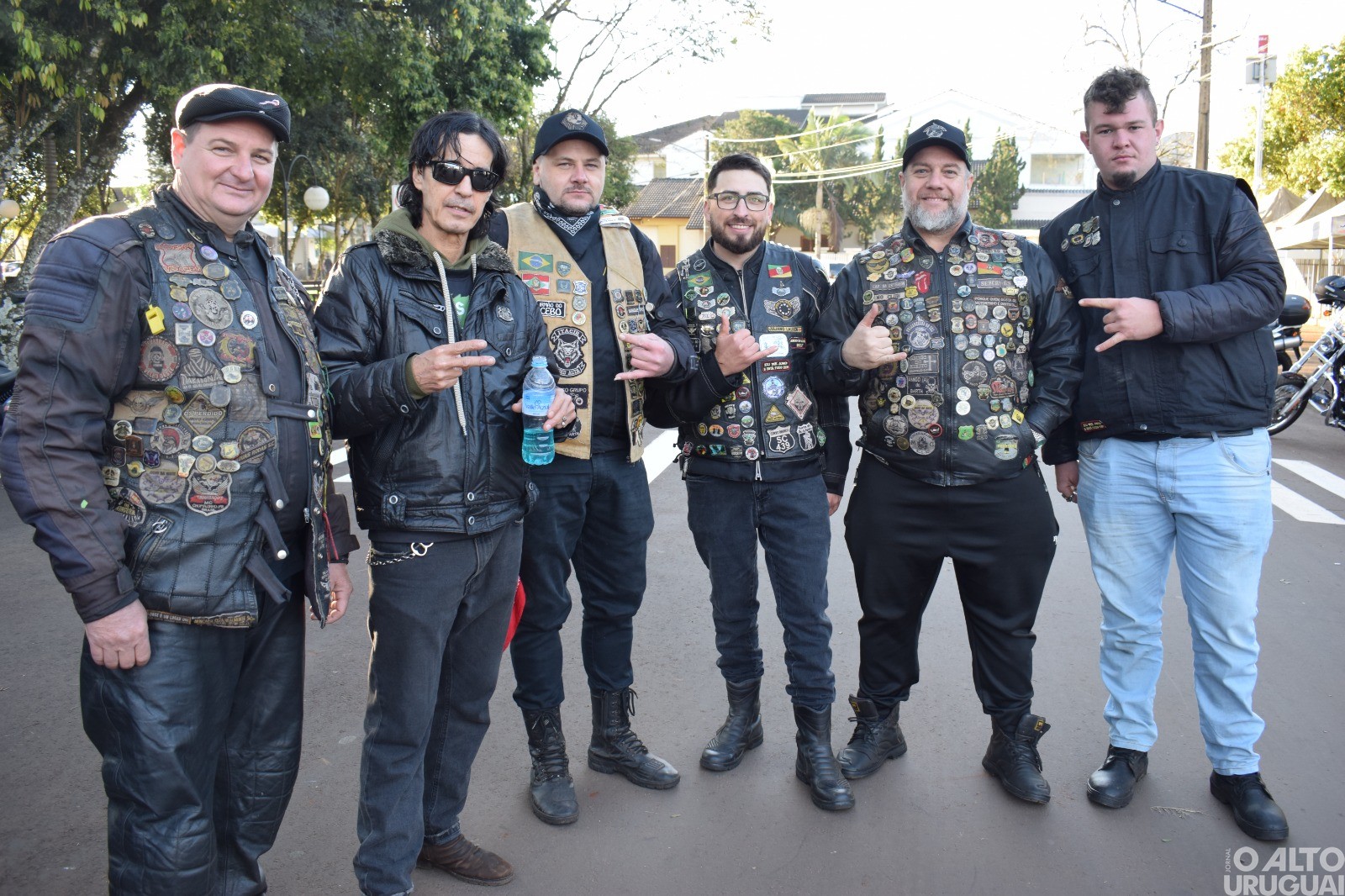 Banda Arde Rock faz show na Praça Gildo Possamai