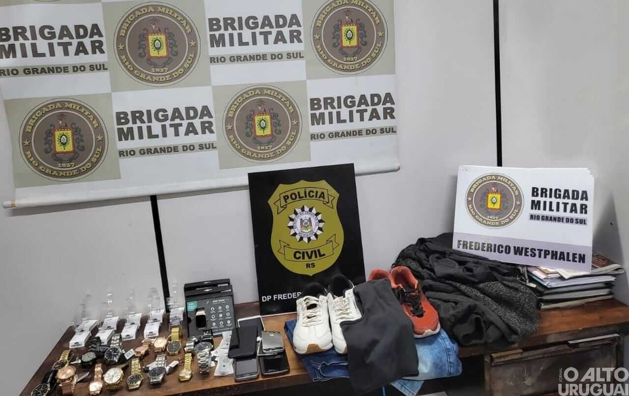 BM prende suspeitos e recuperam itens furtados de ótica em FW