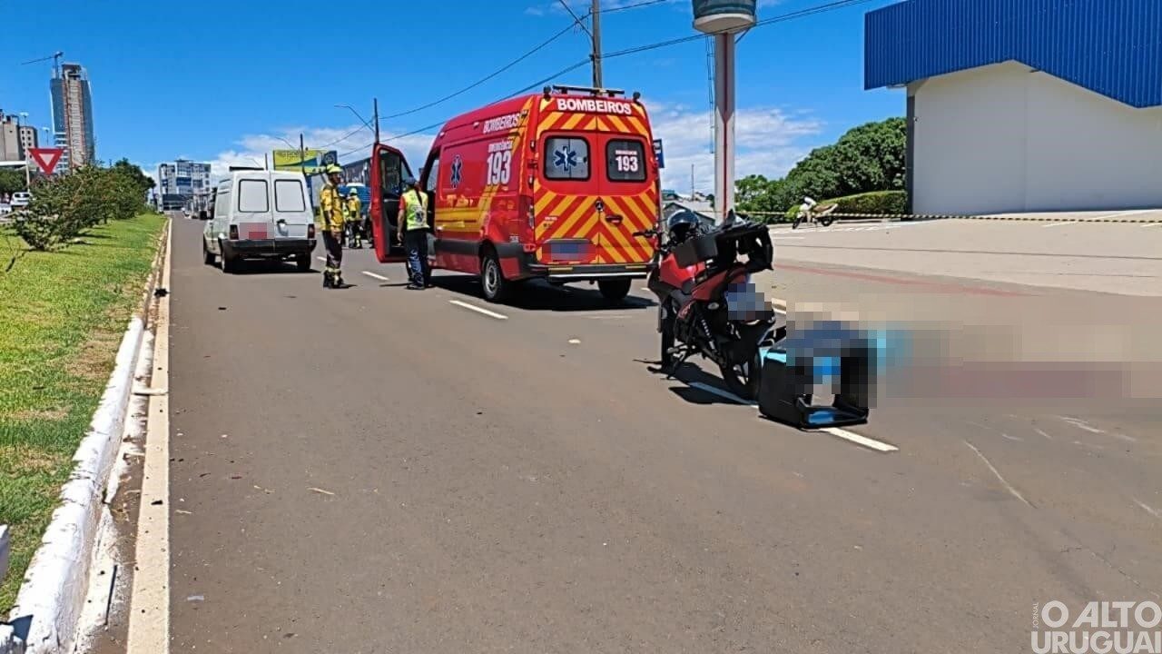 Motociclista natural de FW morre em colisão envolvendo quatro veículos em Chapecó