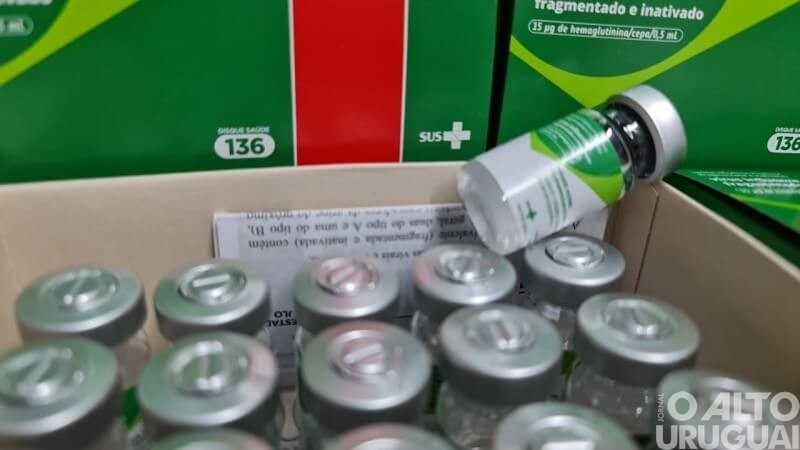 Região receberá 4,9 mil doses de vacinas. Confira a quantidade prevista para cada município