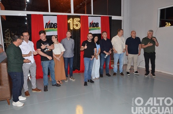 MDB realiza encontro regional em Seberi com a presença de Gabriel Souza