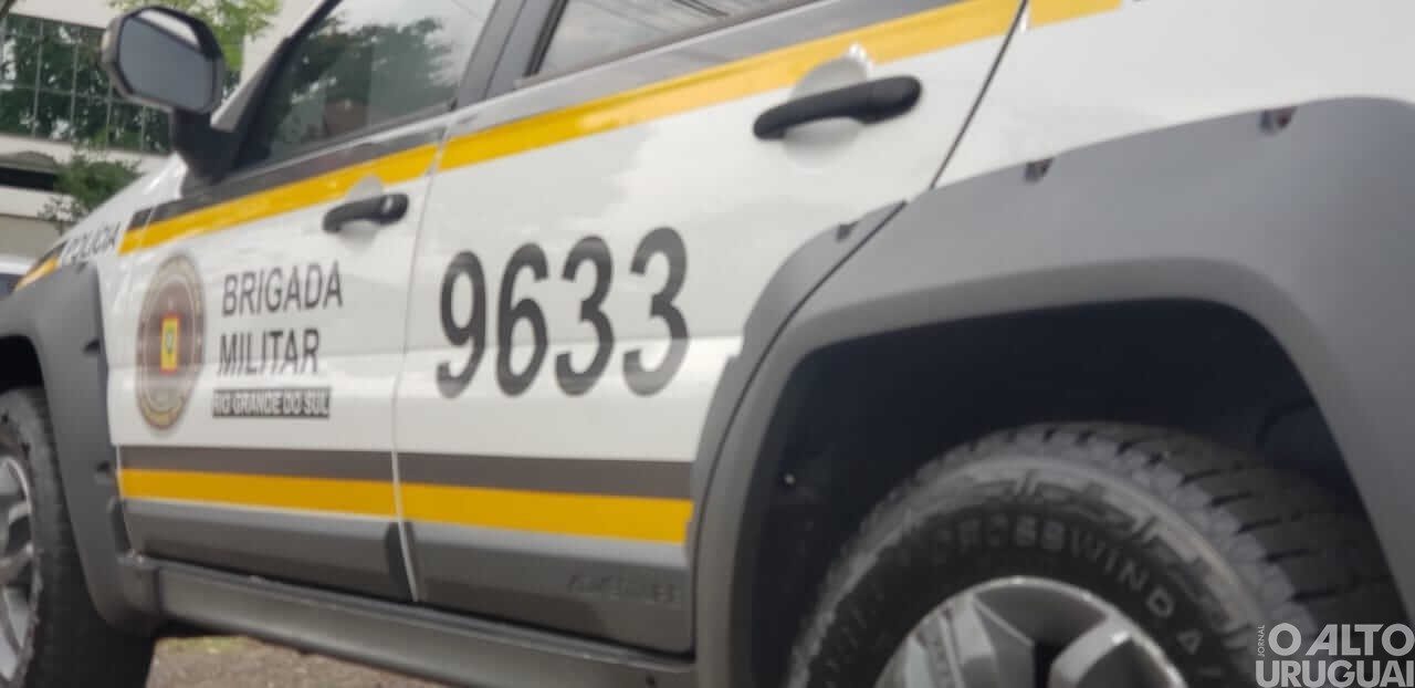 37°BPM prende indivíduo após furto e arrombamento em Ametista do Sul