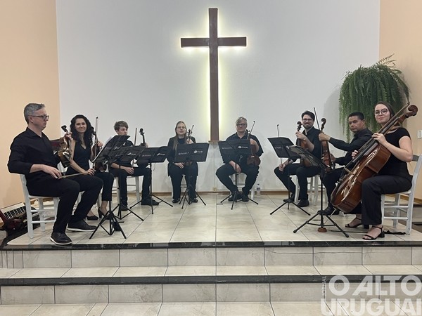 Camerata Cordis encerra turnê 2025 em Frederico Westphalen