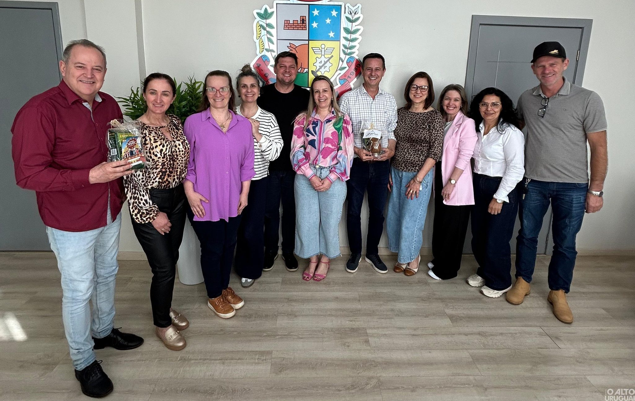 Ações estratégicas são debatidas em reunião com Clair Kuhn