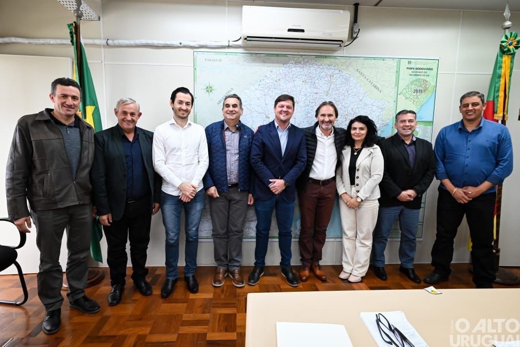 Prefeito de Seberi participa de audiências em Porto Alegre