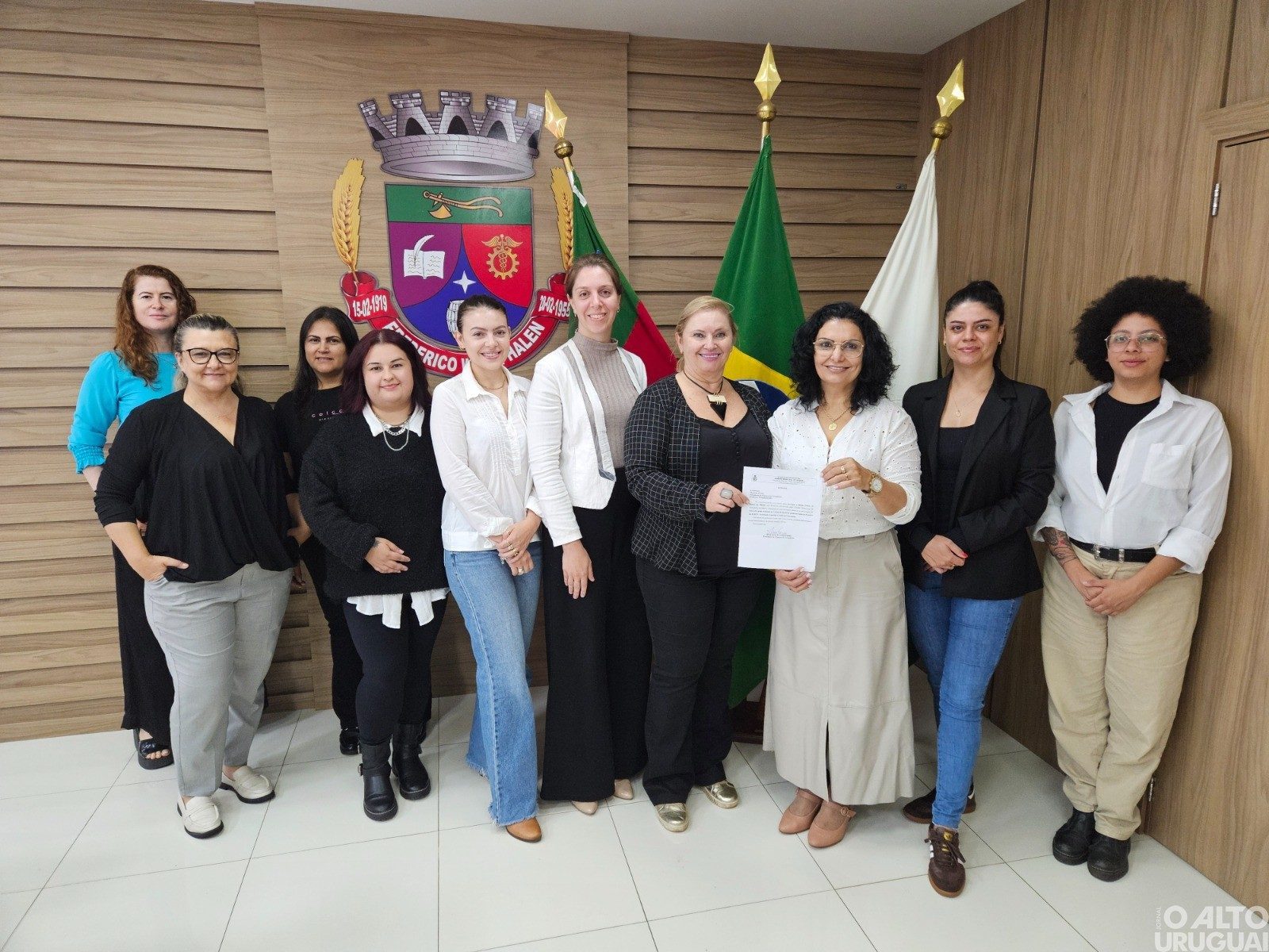 Presidente da Câmara de Seberi visita Frederico Westphalen