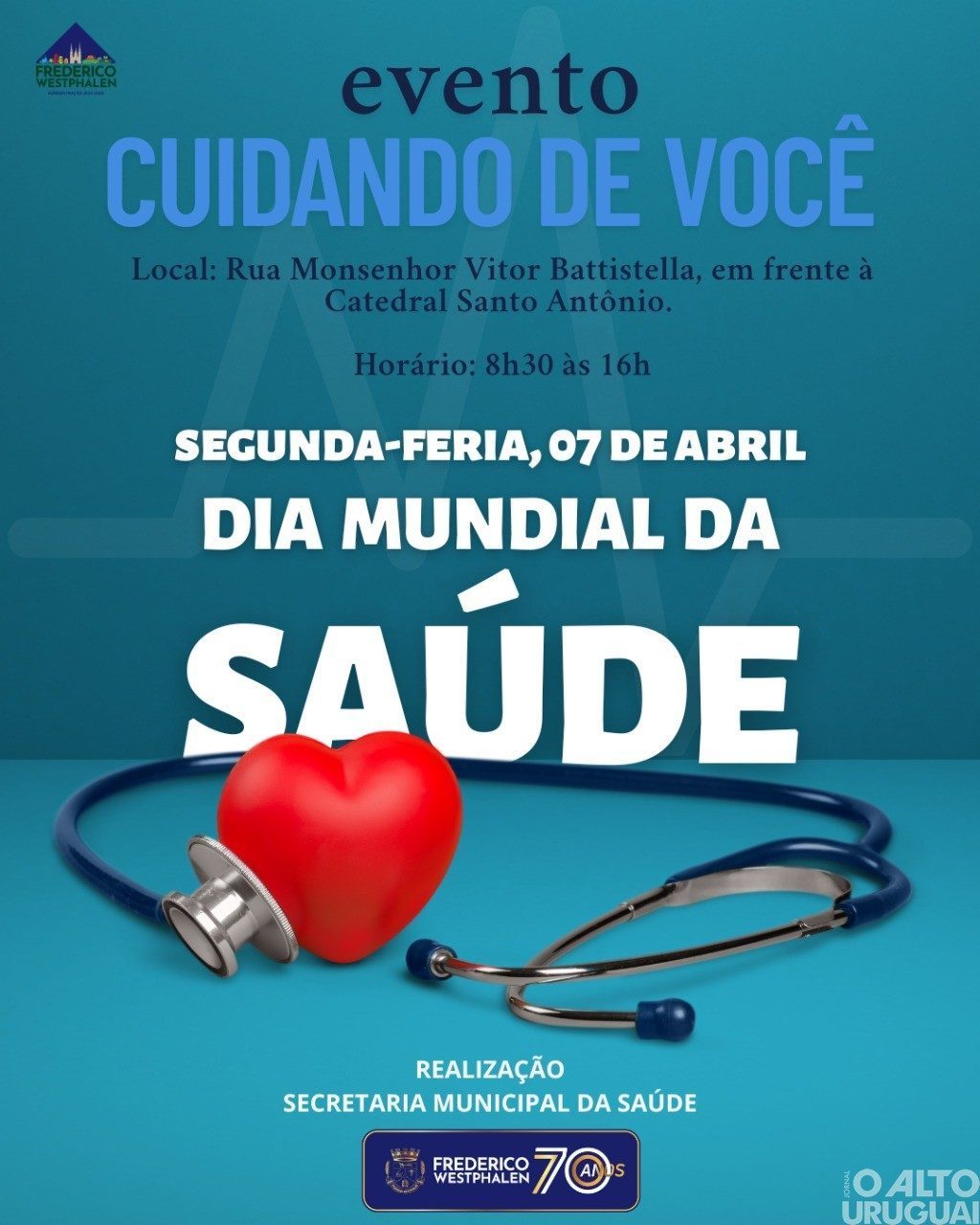 FW celebra o Dia Mundial da Saúde com o evento "Cuidando de Você"
