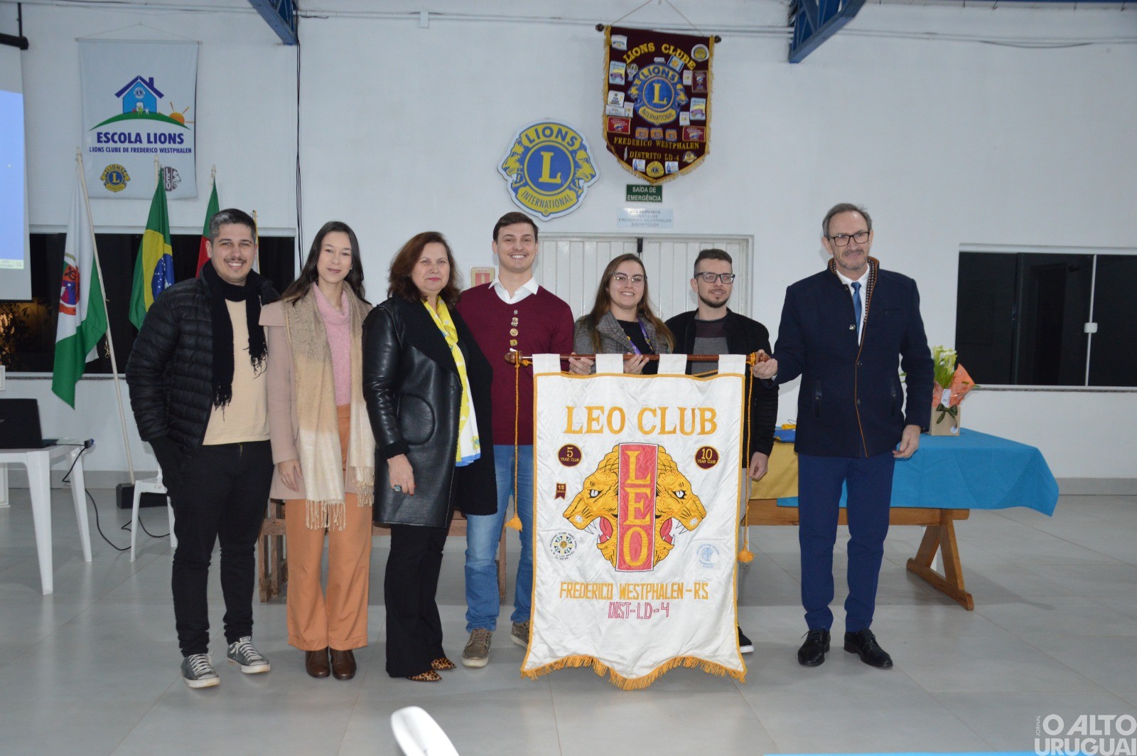Diretoria do Lions Clube de FW toma posse