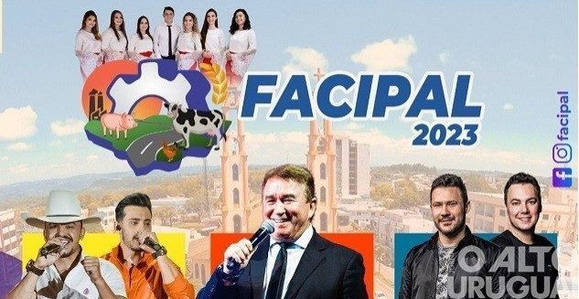 Feira de Palmitinho contará com shows nacionais e regionais