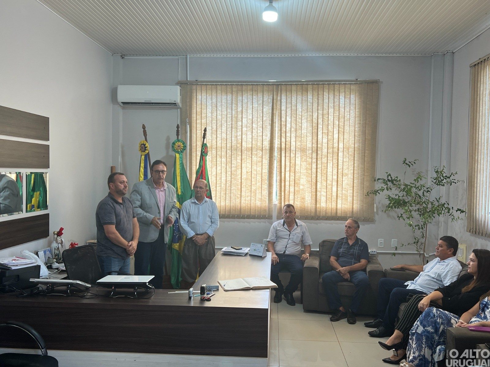 Gilson Conzatti assume como prefeito em exercício de Iraí
