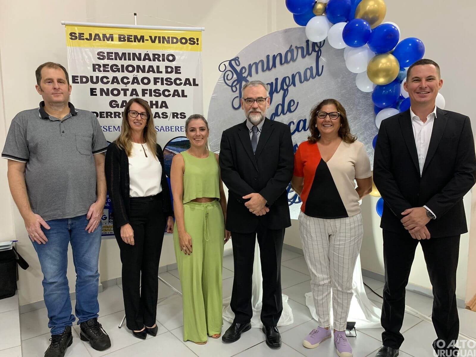 Servidores de FW participam do Seminário Regional de Educação Fiscal e Nota Fiscal Gaúcha