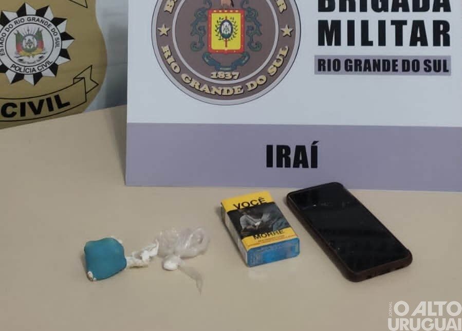 Homem é preso por tráfico de drogas em Iraí