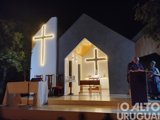 Inaugurado oratório de Nossa Senhora da Salete em FW
